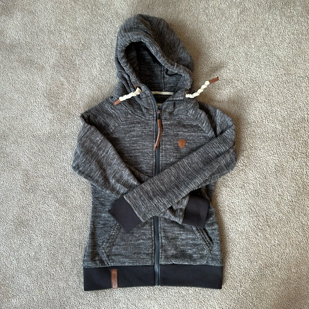 Naketano, medium, zip-up hooded sweatshirt